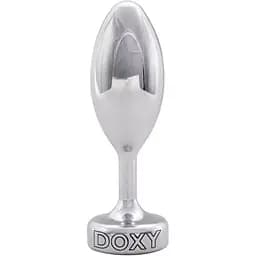Металлическая анальная пробка Doxy Butt Plug Smooth гладкая диаметр 3.3 см