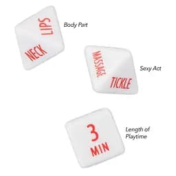 Секс гра кубики Cal Exotics Tempt & Tease Dice Tempt & Tease Dice - мініатюра 3