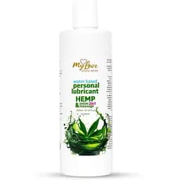 Універсальний лубрикант і масажний гель MyLove Aroma Series Intim&Massage Hemp 300 мл - мініатюра 1