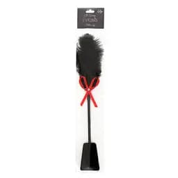Стек Fetish B-Series Tickler Whip 2.0, 36 см (чорний) - мініатюра 4