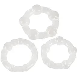 Набор эрекционных колец You2Toys Get Hard 3 шт (прозрачный)