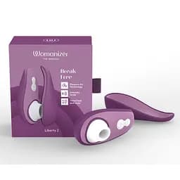 Вакуумний кліторальний стимулятор Womanizer Liberty 2 Purple Womanizer SX0523 100866 - мініатюра 12