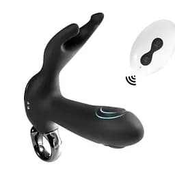 Стимулятор простати B - Series Cute Dual Tapping Anal, 10.1 см (чорний) - мініатюра 2