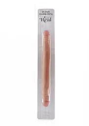 Двосторонній фалоімітатор Get Real Double Dong 14 Inch 35.5 см тілесний - мініатюра 3