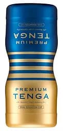 Двосторонній мастурбатор Tenga Premium Dual Sensation Cup білий - мініатюра 2