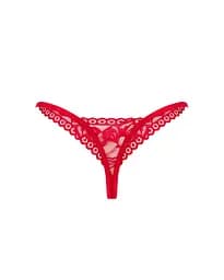 Трусики Obsessive Lacelove thong M/L - мініатюра 4