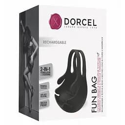 Ерекційне кільце Dorcel Fun Bag з вібрацією і стимуляцією мошонки перезаряджається - мініатюра 8