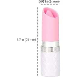Вібратор Pillow Talk Lusty Luxurious Flickering Massager - мініатюра 2