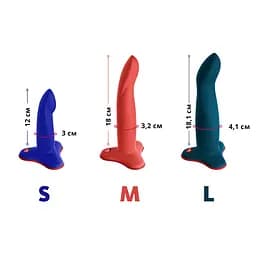 Фалоімітатор Fun Factory Limba Flex М 18 см кораловий - мініатюра 10