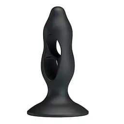 Анальна пробка Fabulous Contraction And Expansion 11 см (чорний)