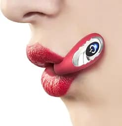 Оральний вібратор Pretty Love рожевий силікон для жінок 5,3 см