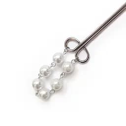 Затискач для клітора Art of Sex - Clit Clamp Royal Pearls - мініатюра 3