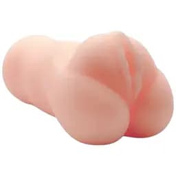 Мастурбатор-вагина Wooomy Squeeezy Masturbator Vagina, мягкие открытые губы, 13.2х5.4 см