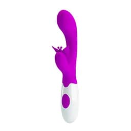 Вібратор Pretty Love Butterfly Kiss Vibrator Purple - мініатюра 2