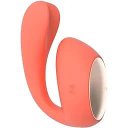 Смарт-вібратор Lelo Ida Wave Coral Red вагінально-кліторальний стимулятор із технологією WaveMotion - мініатюра 5