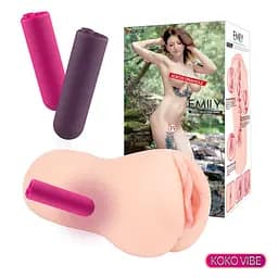 Мастурбатор Kokos Emily Vibe Kokos SX1420 101511 - мініатюра 3