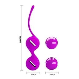 Вагінальні кульки Pretty Love Kegel Tighten up PRETTY LOVE BI-014490-1 100018 - мініатюра 3