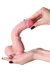 Фалоімітатор My Babe by RealStick My Honey 20 cm (тілесний) - мініатюра 4