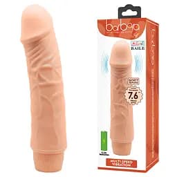 Вібратор Barbara Jeff Vibrator 7,6" Flesh - мініатюра 1