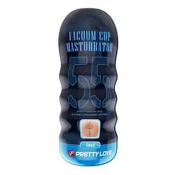 Мастурбатор Pretty Love Vacuum Cup Anus тілесний - мініатюра 3