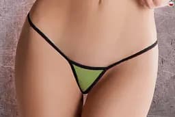Трусики MT019 green - Passion One size - мініатюра 3