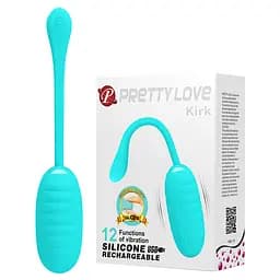 Віброяйце Pretty Love Kirk Vibrating Egg Mint - мініатюра 1