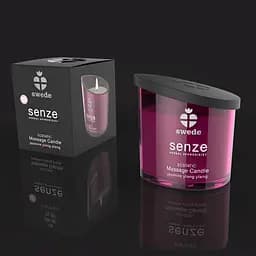 Масажна свічка Senze Ecstatic Massage Candle жасмин/іланг-іланг, 50 мл - мініатюра 4
