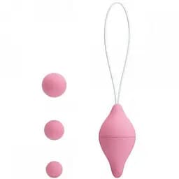 Набір вагінальних тренажерів Кегеля Sexual Exercise, Pink