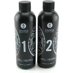 Гель для NURU масажу Shunga Oriental Body-to-Body - Melon Mango (2 x 225 мл) - мініатюра 2