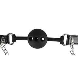 Набір БДСМ - Erospace Wild Play Mouth Gag With Nipple Clamps C15 - мініатюра 6
