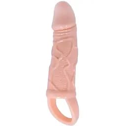 Насадка на пеніс Baile Men Extension 13.5 см тілесний