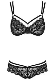 Комплект Obsessive 860-SET-1 set (Чорний, L/XL) Obsessive 76077 96921 - мініатюра 3