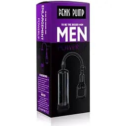 Вакуумна помпа з ручним насосом Men Powerup Black - мініатюра 5