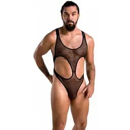 Боді чоловіче Passion Free Your Senses Leon 040 XXL/XXXL чорний