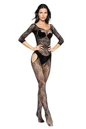 Бодістокінг Bodystocking 6032, Black, S/L - мініатюра 1