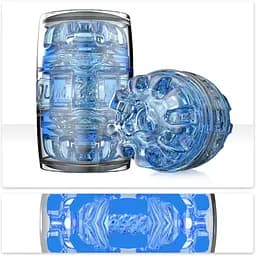 Мастурбатор Fleshlight Quickshot Turbo Blue Ice - мініатюра 2