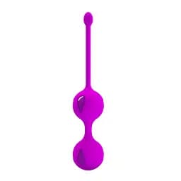 Вагінальні кульки Pretty Love Kegel Balls Pink для яскравих оргазмів Baile BI-014491 88028 - мініатюра 3