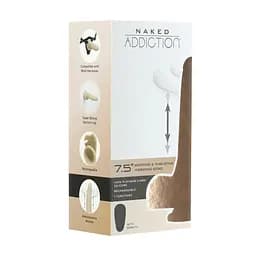 Фалоімітатор з ротацією та пульсацією Naked Addiction The Freak 7,5″ Rotating & Thrusting Vibrating - мініатюра 8