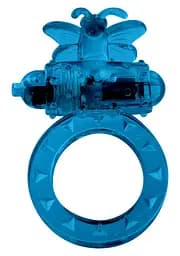 Toy Joy Flutter Ring - виброкольцо синий Toy Joy TOY9348 98637