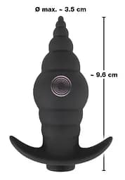 Анальна пробка з вібрацією Black Velvets RC Butt Plug Orion 42-05530850000 98250 - мініатюра 3
