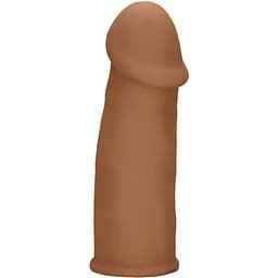 Насадка на пенис CalExotics Futurotic Penis Extender 14 см коричневый