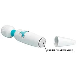 Універсальний масажер Pretty Love Body Wand Cloud, білий PRETTY LOVE BW-055010-3 103480 - мініатюра 8