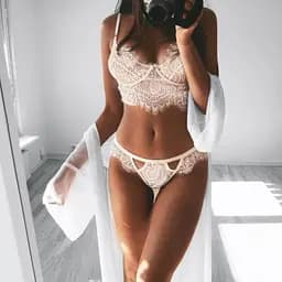 Мереживний комплект Ніжність дотику XS/S K0475-2