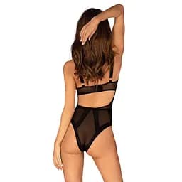 Боді Obsessive Chic Amoria XS/S чорний - мініатюра 2
