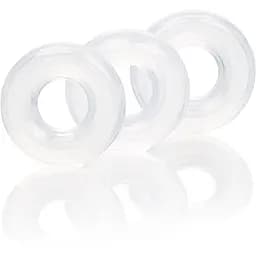 Набор эрекционных колец CalExotic Novelties 3 шт. прозрачный