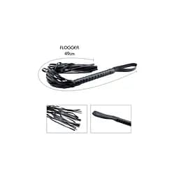 Набір БДСМ аксесуарів Alive Secret Desires Black BDSM Kit (8 pcs) - мініатюра 5