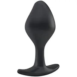 Силиконовая анальная пробка Mystim Rocking Force S для электростимулятора диаметр 3.7 см