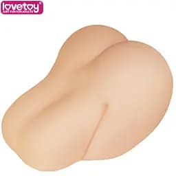 Реалістичний мастурбатор Lovetoy Feel Me Bare Perfect Pussy Ass тілесний - мініатюра 7