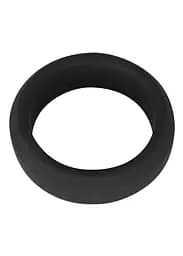 Ерекційне кільце Black Velvets Cock Ring 3.8 см чорний - мініатюра 4