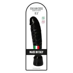 Фалоімітатор Toyz4lovers Italian Cock 8,5”, 21.5 см (чорний) - мініатюра 6